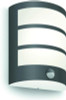 Philips Python LED Outdoor Wall Light Motion Sensor Anthracite IP44