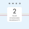 Smeg ECF02 Espresso Coffee Machine - Black 15 Bar Pump Italian Design