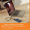 WD My Passport for Mac 2TB Portable External Hard Drive HDD USB 3.2 Midnight Blu