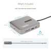 StarTech 7-in-1 USB-C Multiport Adapter Dual 4K 60Hz HDMI Docking Station
