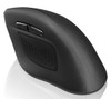 Sandstrom SEGWM19 Wireless Optical Ergonomic Mouse Black Adjustable DPI 6-Button