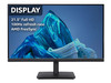 Acer Vero V227Q 21.5" Full HD 100Hz VA Monitor HDMI VGA DisplayPort for PC Lapto