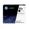 HP 55X High Yield Black Original LaserJet Toner Cartridge for P3015 M521 M525