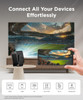 TCL C1 Smart Projector 1080P Full HD Google TV Netflix Portable Home Cinema