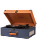 Crosley Keepsake USB Turntable, Vinyl Record Player, Blue/Tan