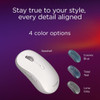 Lenovo Yoga Bluetooth Silent Mouse Luna Grey Wireless 4000 DPI 