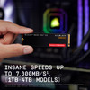 WD_BLACK SN850X 4TB NVMe SSD M.2 2280 PCIe 4.0 Internal Solid State Drive PC PS5