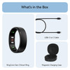 RingConn Gen 2 Smart Ring Size 14 Matte Black AI Sleep Apnea Health Tracker