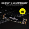 Corsair MP600 Core XT 4TB NVMe M.2 2280 PCIe Gen 4.0 x4 Internal SSD Gaming PC