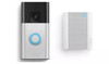 Ring Battery Video Doorbell & Chime (2nd Gen) Satin Nickel 1440p HD WiFi