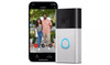 Ring Battery Video Doorbell & Chime (2nd Gen) Satin Nickel 1440p HD WiFi