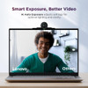 Lenovo QHD Webcam 2K 1440p USB-C HD Video Conference Camera Mic Auto Framing PC