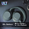 Sony ULT WEAR Wireless Noise Cancelling Over-Ear Bluetooth Headphones Black