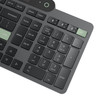 Lenovo Self-Charging Bluetooth Wireless Keyboard UK Layout Multi-Device PC Mac