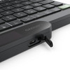 Lenovo Self-Charging Bluetooth Wireless Keyboard UK Layout Multi-Device PC Mac
