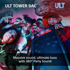 Sony ULT Tower 9AC Party Speaker Bluetooth 360 Sound Karaoke PA System Black – image 3