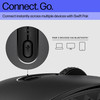 HP 690 Rechargeable Wireless Bluetooth Mouse Qi Charging Black  – image 3