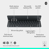 Logitech Keys-To-Go 2 Ultra-Slim Wireless Bluetooth Keyboard for iPad Mac Tablet