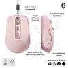 Logitech MX Anywhere 3S Wireless Bluetooth Mouse 8K DPI MagSpeed Rose Compact