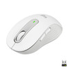 Logitech Signature M650 L Wireless Mouse Large Silent Bluetooth Logi Bolt White