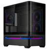 ASUS Prime AP202 ARGB Panoramic Curved Glass Micro-ATX PC Gaming Case Black – image 2