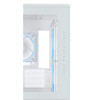 ASUS Prime AP202 ARGB White Micro-ATX Mini-ITX PC Gaming Case Tempered Glass