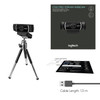 Logitech Pro Stream HD Webcam 1080p 60fps USB Camera Mic for PC Laptop Gaming