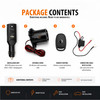 Technaxx Universal Car Alarm Pro TX-168 PIR Motion Sensor 105dB Siren 12V 24V