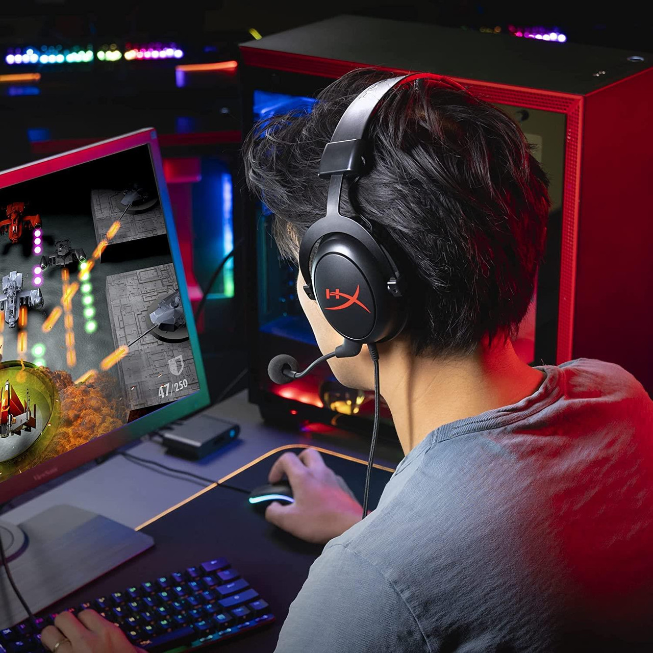 HyperX Cloud Core & SoloCast セット HyperX Streamer Starter Set SoloCast Microphone + Cloud Core 7.1