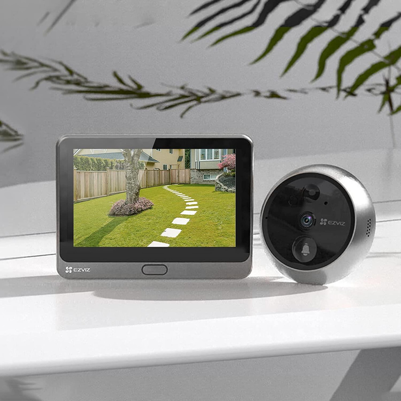 Ezviz doorviewer met scherm DP2