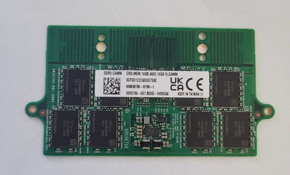 Dell 16GB DDR5 4800MHz CAMM Memory Module Precision 7670 7680 7770 7780 ...