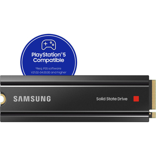 Samsung 980 Pro 2TB PCIe 4.0 NVMe M.2 2280 SSD with Heatsink For PS5 & PC