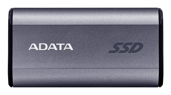 Adata SC750 (SC750-1000G-CCBK) 1TB USB-C Portable SSD USB 3.2 Gen 2 Up to 1000 MB/s Black Titanium Compatible with Windows, iOS, Android, PlayStation, XBox & Handheld Consoles