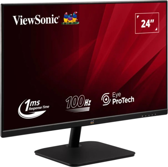 ViewSonic VA2432-MHD-3 24 Inch Full HD 100Hz IPS Monitor with DisplayPort, HDMI and VGA