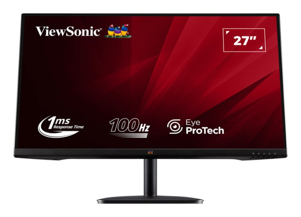 Viewsonic VA2732-H-2 27 Inch, Full HD, 100Hz, 1ms, IPS, HDMI, VGA, Frameless, LED Monitor – image 2