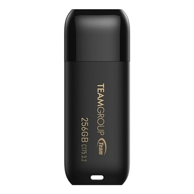 Team C175 256GB USB 3.2 Black USB Flash Drive