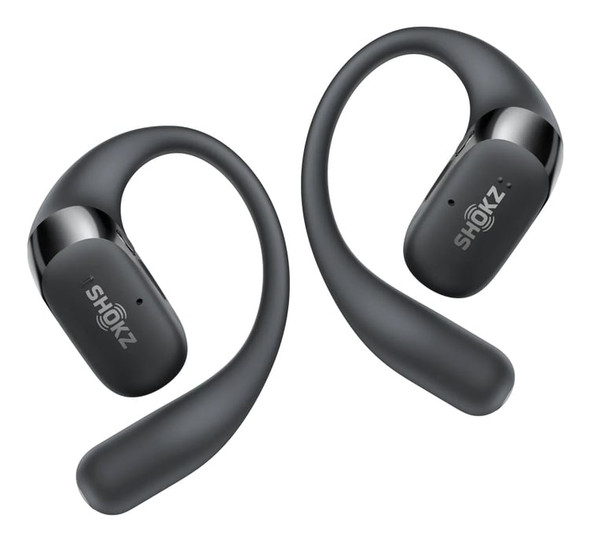 SHOKZ OpenFit 2 True Wireless Open Ear Earbuds Bluetooth Headphones Running Blac