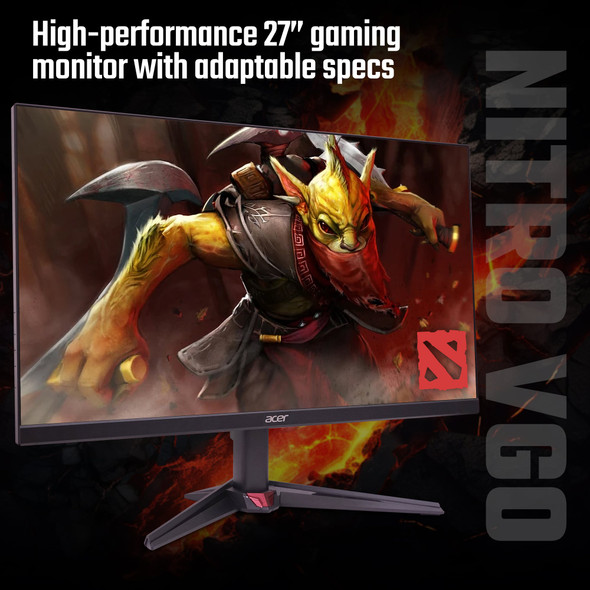 Acer Nitro VG270K V4 27" 4K UHD 160Hz IPS FreeSync Gaming Monitor HDMI 2.1 DP