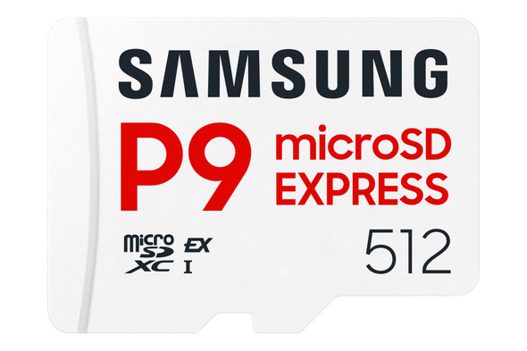 Samsung P9 Express 512GB MicroSDXC Memory Card 800MB/s for Nintendo Switch 2