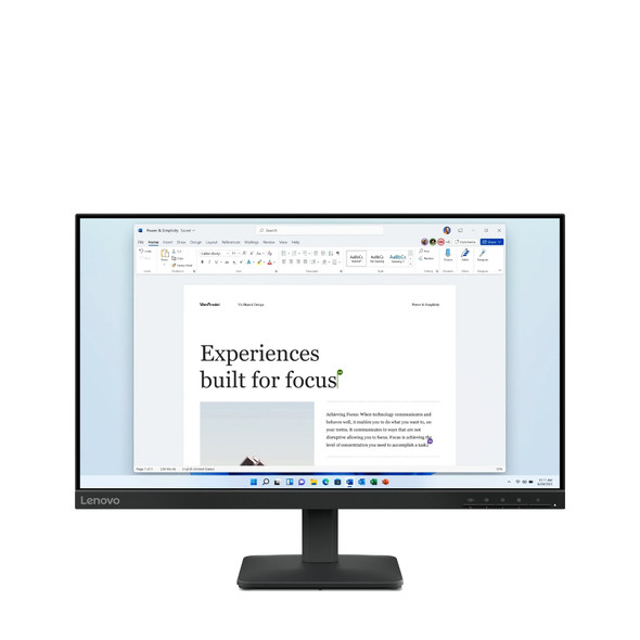 Lenovo L24-4e 23.8" Full HD IPS 100Hz Monitor - 68C2KAC1EU