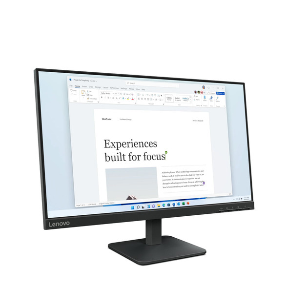 Lenovo L24-4e 23.8" Full HD IPS 100Hz Monitor - 68C2KAC1EU
