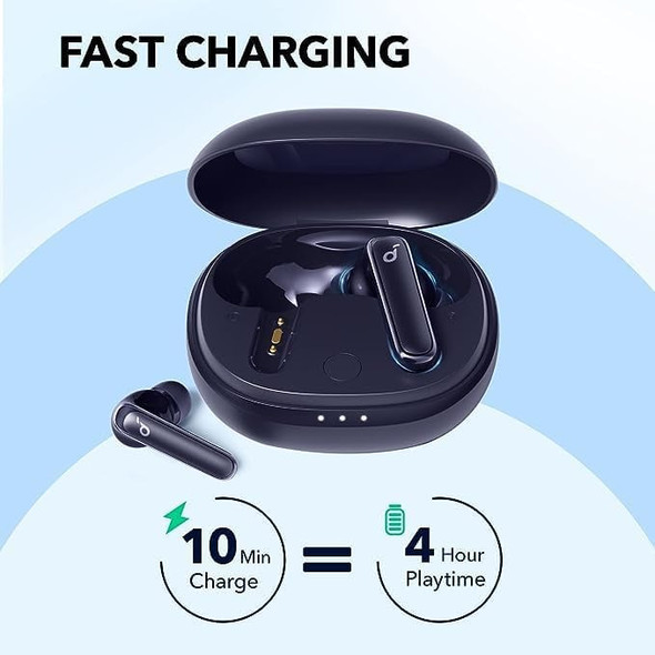 Soundcore by Anker Life P3 True Wireless Earbuds ANC Bluetooth In-Ear Navy Blue – image 2