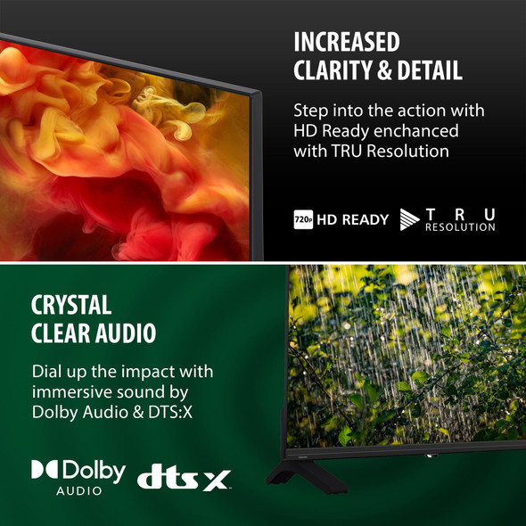 Toshiba 32" HD Ready HDR Smart Fire TV Freely Alexa WiFi LED Television – image 2