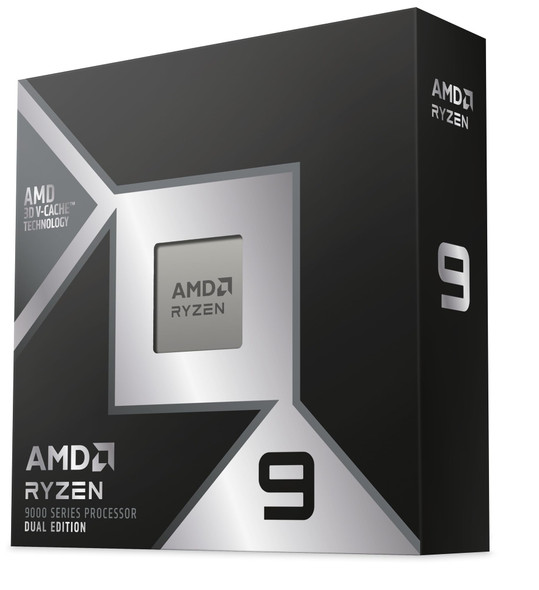AMD Ryzen 9 9950X3D2 Dual Edition AM5 16 Core 5.6GHz 192MB Cache Gaming CPU Box – image 2