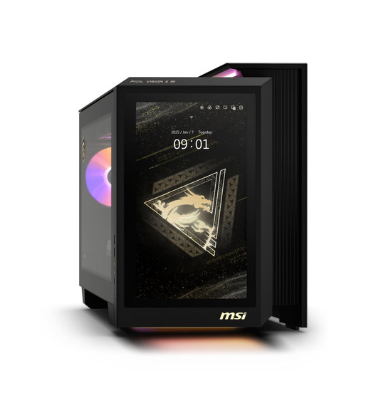 MSI MEG Vision X AI Desktop Core Ultra 9 285K RTX 5090 64GB RAM 2TB SSD Win 11