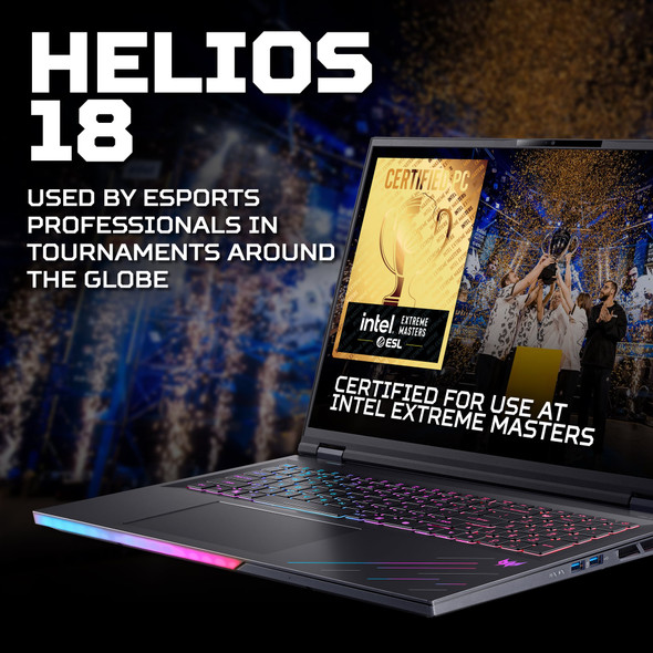 Acer Predator Helios 18 AI Gaming Laptop Intel Core Ultra 9, 192GB, 5TB, 18" - NH.QVWEK.007 – image 2
