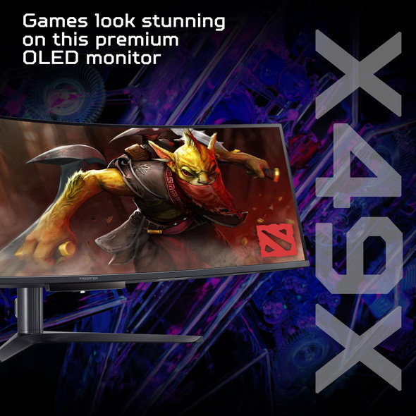 Acer Predator X49X Curved Gaming Monitor 49" Dual QHD 240Hz OLED - UM.SXXEE.X02 – image 2