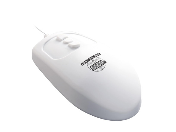Man & Machine Mighty Mouse Waterproof Medical Optical Mouse, 5-Button, IP68, White - MM/W5 – image 2