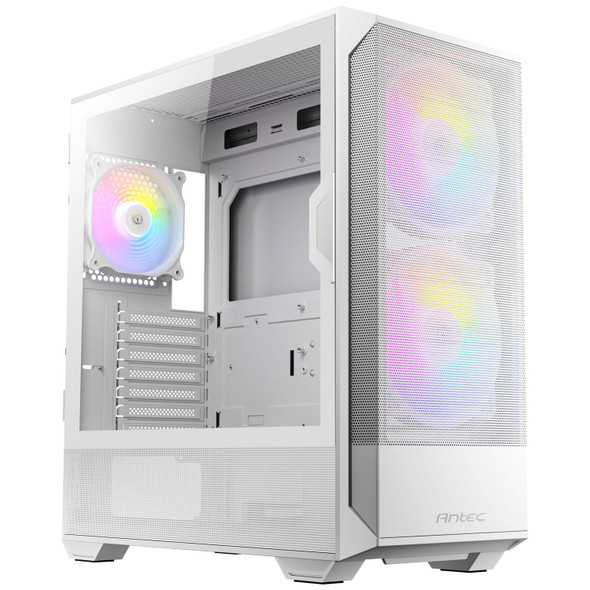 Antec NX416L Mid-Tower ATX PC Case with Tempered Glass - NX416L White