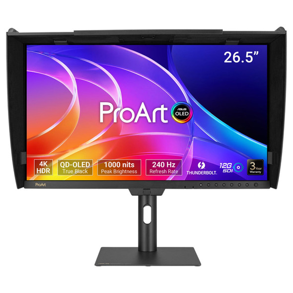ASUS ProArt PA27USD 26.5" 4K UHD 240Hz QD-OLED Monitor - 90LM04N0-B01371